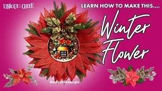 CREATING A WINTER BEAUTY WITH UITC WREATH BOARDS | UITC LARGE BOARD