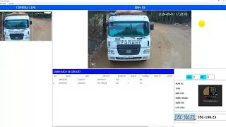 Phần mềm quản lý xe ra vào công trường - Ccomputer vision