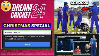 Dream Cricket 2024 New Update | Dream Cricket 2024 Apk Download | Real Cricket 24 Download | CCL 24