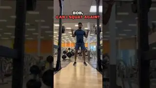 Can you #squat with disc bulge ? #sciatica #backpain #sciaticapainrelief #gym #fitfam