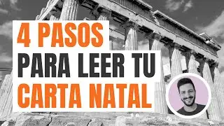 Te enseño COMO LEER la CARTA NATAL en 4 pasos 🌙
