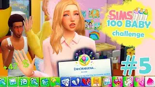 Pedimos dinero al padre + Parto /5 BEBÉS MÁS🤰 #LS4 @lossimsea  #100BabyChallenge Cap.5
