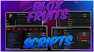 Blox Fruits Script - 4 Gui (Redz Hub/Speed Hub/Blacktrap Hub/FaiFao Hub) Pc and Mobile Exploiting