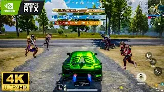 HDR+90FPS pubg mobile gameplay/EMULATOR/GAMELOOP/4K