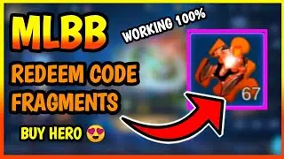 NEW FRAGMENTS REDEEM CODE WORKING 100% | MOBILE LEGENDS 2020