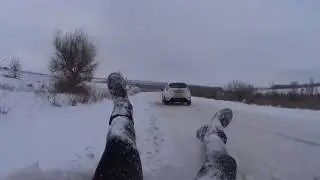 Новый год от первого лица.Баня.Сноуборд.Чай из трав.Шурпа и тд...Дача