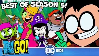 ¡Los MEJORES momentos de la temporada 5! Segunda parte | Teen Titans Go! en Latino | @DCKidsLatino