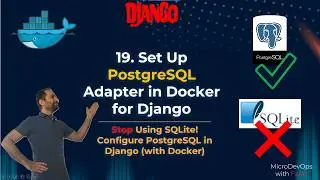 18. 🐳 Django rest framework tutorial in 2025 with DRF & Docker | Set Up PostgreSQL in Django