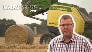 LU Brüggen – Mehr Durchsatz und Komfort mit der Rundballenpresse VariPack Plus