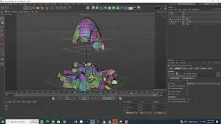 Create a dynamic shattering egg falling simulation in Cinema 4D