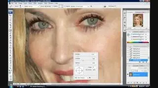 Madonna Photoshop Makeover