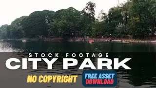 City Park Stock Footage in 4K | Free to Use for Creators & Artists