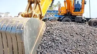 Excavator - Machine - Filling - Truck - Dumper - Subbase.
