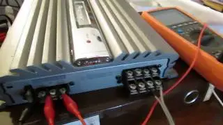 pioneer car audio amplifier test 12V LiFePO4 battery operation w/ NIRVANA sound