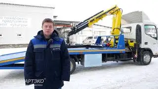 Эвакуатор с КМУ на базе JAC N75