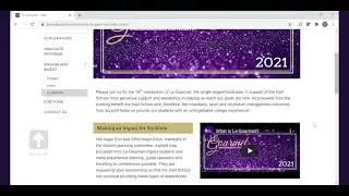 Le Gourmet: How to Register