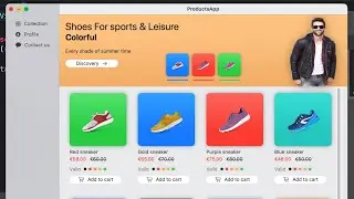 SwiftUI MacOS App: Creating your ecommerce Mac App UI with Pure SwiftUI.