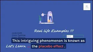 Placebo Effect| An Overview | Real Life Example
