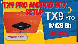 TX9 Pro Android Box Setup | How to Connect TX9 Pro Android Box on Monitor TX9 Pro Android Box Review