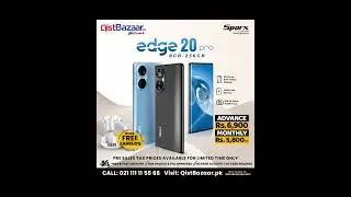 Upgrade your Mobile Phone with Sparx edge 20 pro