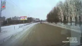 газель с самоблок дак ускорение/разгон зима