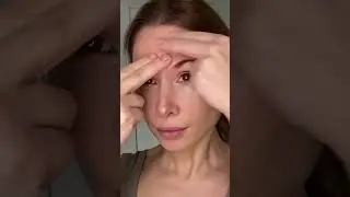 Quick forehead lines smoothing Botox alternative lifting massage
