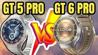 Differences Between Huawei Watch GT6 Pro and GT5 Pro