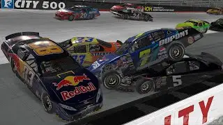 iRacing - Gen 4 Cup - Bristol - Crash Compilation