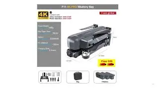 SJRC F11 4K PRO Drone GPS 5G WiFi