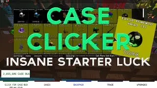 STARTER LUCK! - Case Clicker EP1 [Roblox]