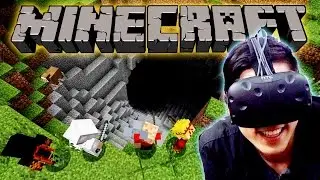 Minecraft VR Dragon Quest Ep. 2 - Big Ass Hole
