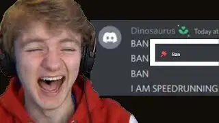 TommyInnit Discord ban speedrun MUTED IN SUB 40s