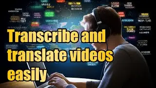 Transcription made easy: How to translate your videos into any language