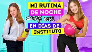 RUTINA DE NOCHE DESPUES DEL INSTITUTO 2021-2022 ❤️ COMPLETAMENTE REAL! ❤️ | Daniela Golubeva