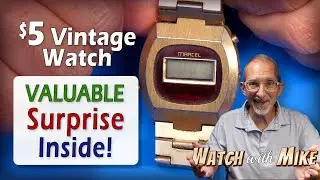 🌟GENIUS or CRAZY?  Vintage 1970s Digital Watch with a Surprise!