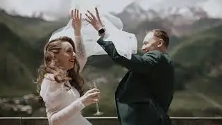 Intimate summer wedding in the Mountains of Georgia