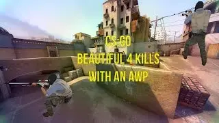 CS:GO - AWPing and got a 4k