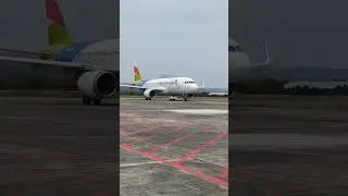 Pelita Air Services Airbus A320 baru saja mendarat dari Jakarta ke Aceh #shorts #paspotter