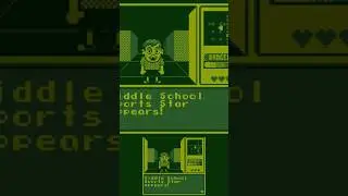 Defeated! #itchiogames #gameboy #green #retro #warioware #wtf #challenge #pixelart #dungeoncrawler