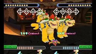 DDR Mario Mix - Bowser's Castle except it's starring 3 Bowsers but two are asserting dominance.