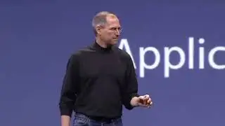 Steve Jobs introduces web apps