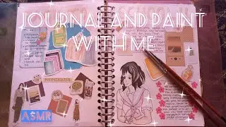 Journal with me | ASMR no talking | Back to School