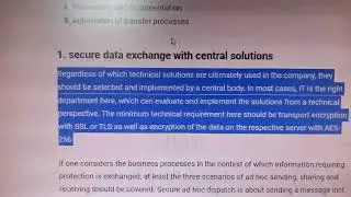 Secure data exchange The 5 most important points