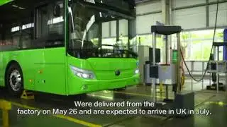 Yutong Bus and Coach - Yutong Buses Sent to The UK