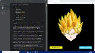 Drawing Son Goku using Html and Css