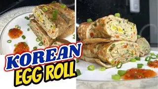 Korean Egg Roll | Rolled Omelet | Egg Recipe for Breakfast | Kids Tiffin Box
