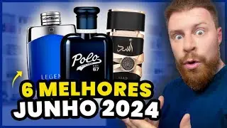 Comprei 15 PERFUMES em JUNHO e 6 foram os MELHORES do Mês | Perfumes Masculinos