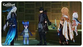 Neuvillette and Wriothesley Talk About Pahsiv’s Situation (Wriothesley Anecdote) - Genshin Impact