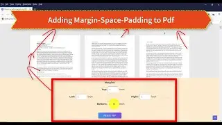 Adding Space Margins  Padding to Pdf Edit