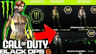 COD BO6: ALL FREE Monster Energy Operators & Rewards! (Call of Duty Black Ops 6)